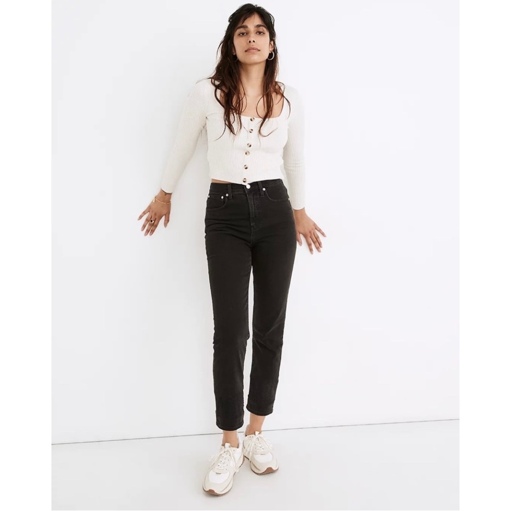 Madewell Classic Straight Jeans in Lunar Wash